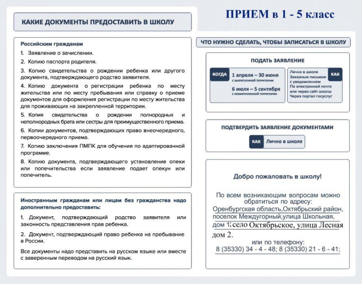 Информация для родителей!.